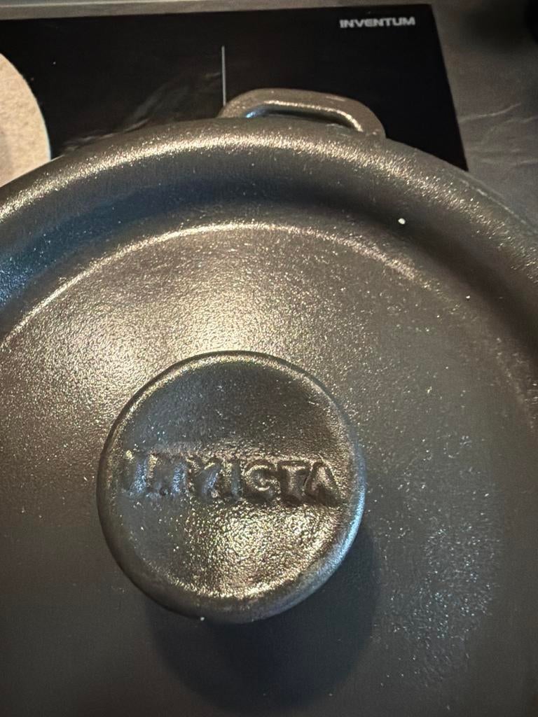 Invicta Gietijzeren Braadpan - Nieuw, alleen in de olie geze, Overige typen, Nieuw, Ophalen of Verzenden, Zwart