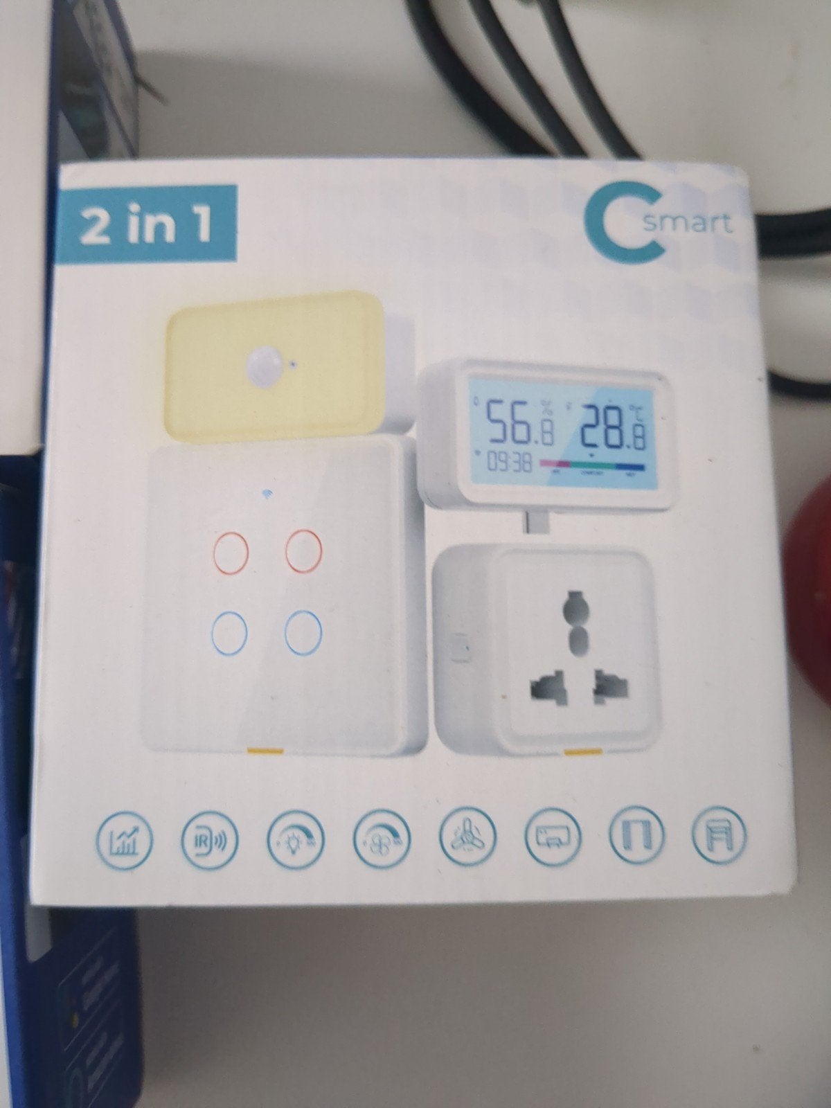 C Smart Zigbee 10G Bewegingssensor Radarschakelaar, Ophalen of Verzenden, Nieuw