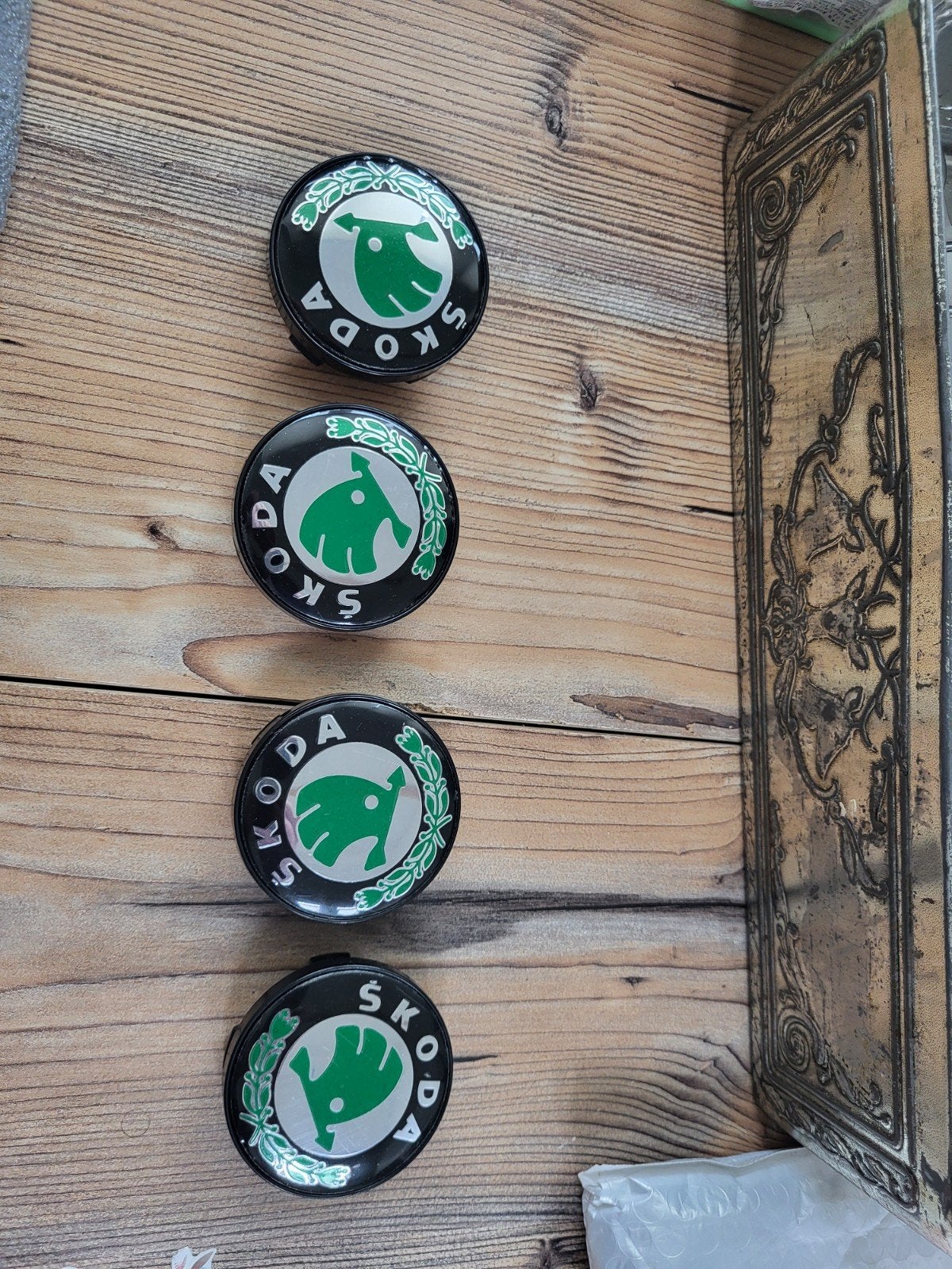 Set van 4 Skoda wieldoppen/naafkappen, Ophalen, Nieuw, Skoda