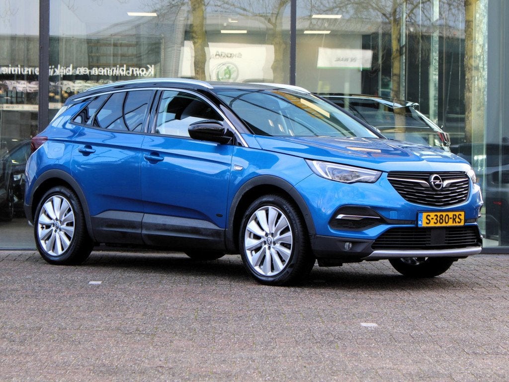 Opel Grandland X 1.6 Turbo Hybrid4 Ultimate | Navi / Leder /, Auto's, Opel, Automaat, Gebruikt, 4 cilinders, Bedrijf