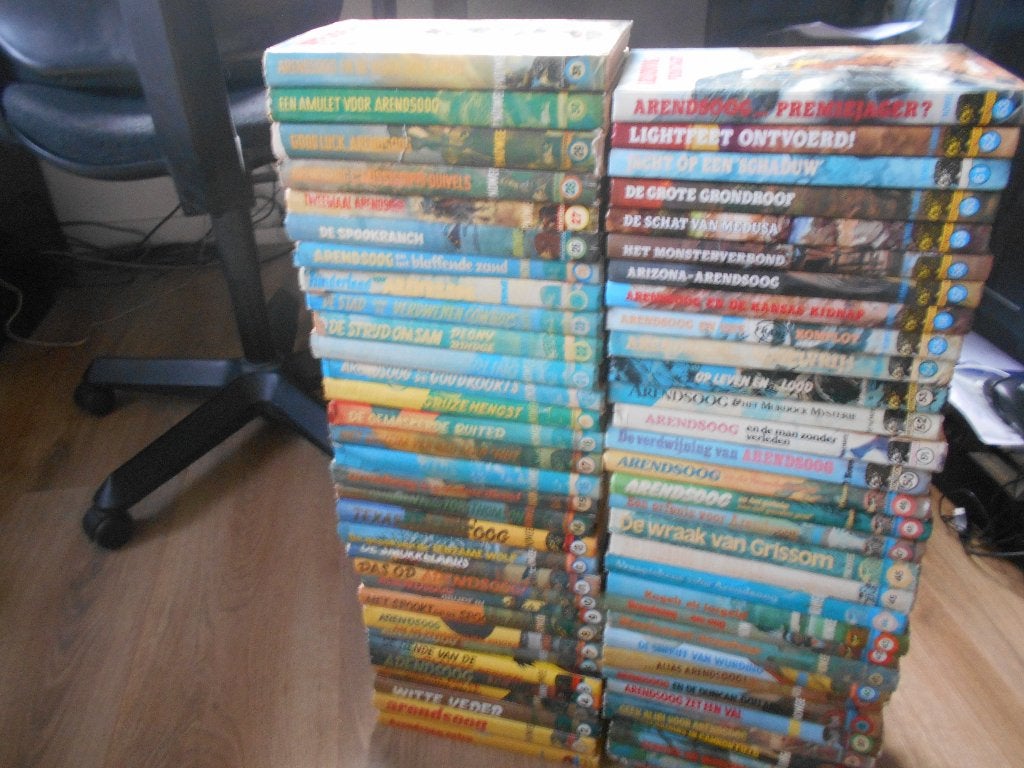 P Nowee serie deel 1 t/m 63 + Extra Arendsoog compleet!!, Ophalen of Verzenden, Zo goed als nieuw