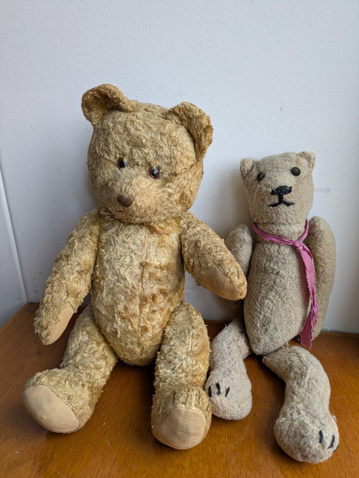 Oude Teddyberen - Meer dan 60 jaar oud, Antiek en Kunst, Ophalen of Verzenden