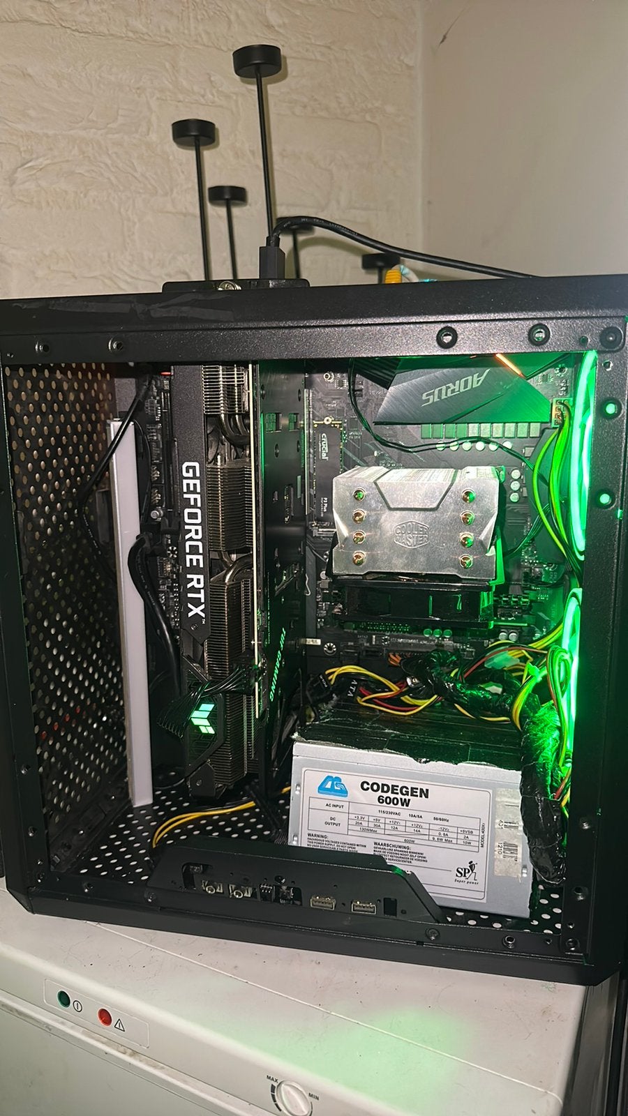 Game pc ryzen 5 5800X rtx 3060 TI  / 4k scherm optie, Computers en Software, Desktop Pc's, Ophalen of Verzenden, Zo goed als nieuw