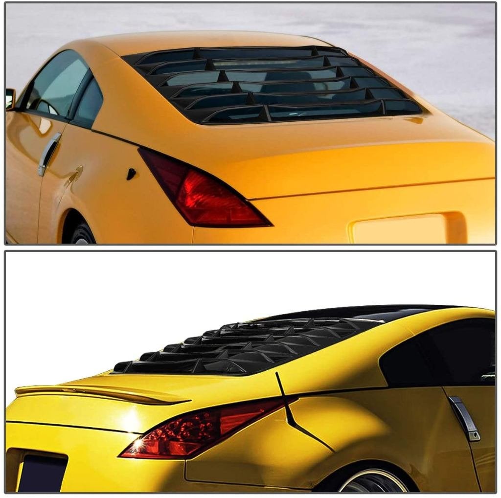 Jap Power louver spoiler window cover lamellen - Nissan 350z