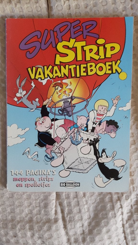 SUPER STRIPVAKANTIEBOEK (jfb-1€), Eén stripboek, Ophalen of Verzenden, Gelezen