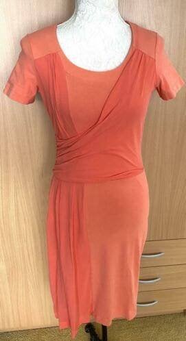 Emma jurk maat S flamingo kleur [v]