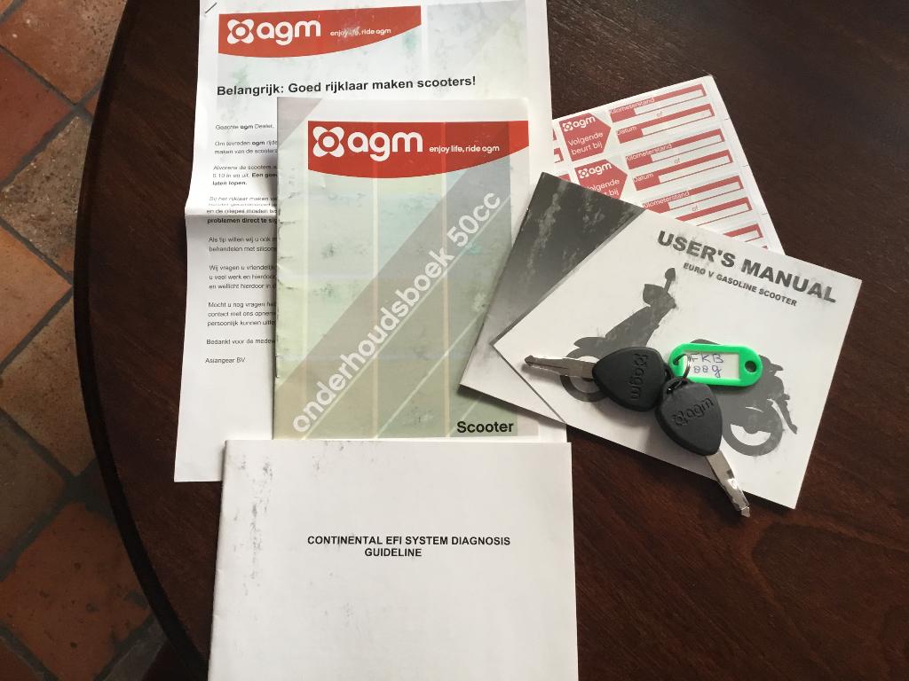 Scooter AGM RB8, Fietsen en Brommers, Brommeronderdelen | Scooters, Ophalen, Zo goed als nieuw, Overige typen, Overige merken