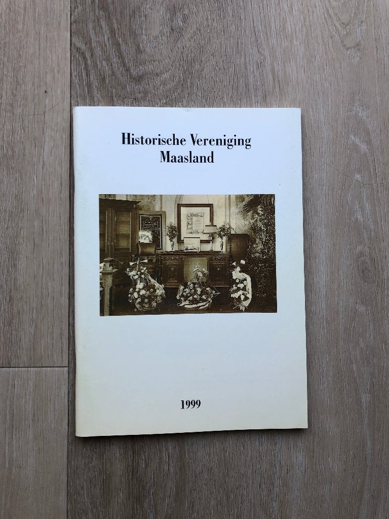 Historische vereniging Maasland 1999, Boeken, Ophalen of Verzenden, Zo goed als nieuw