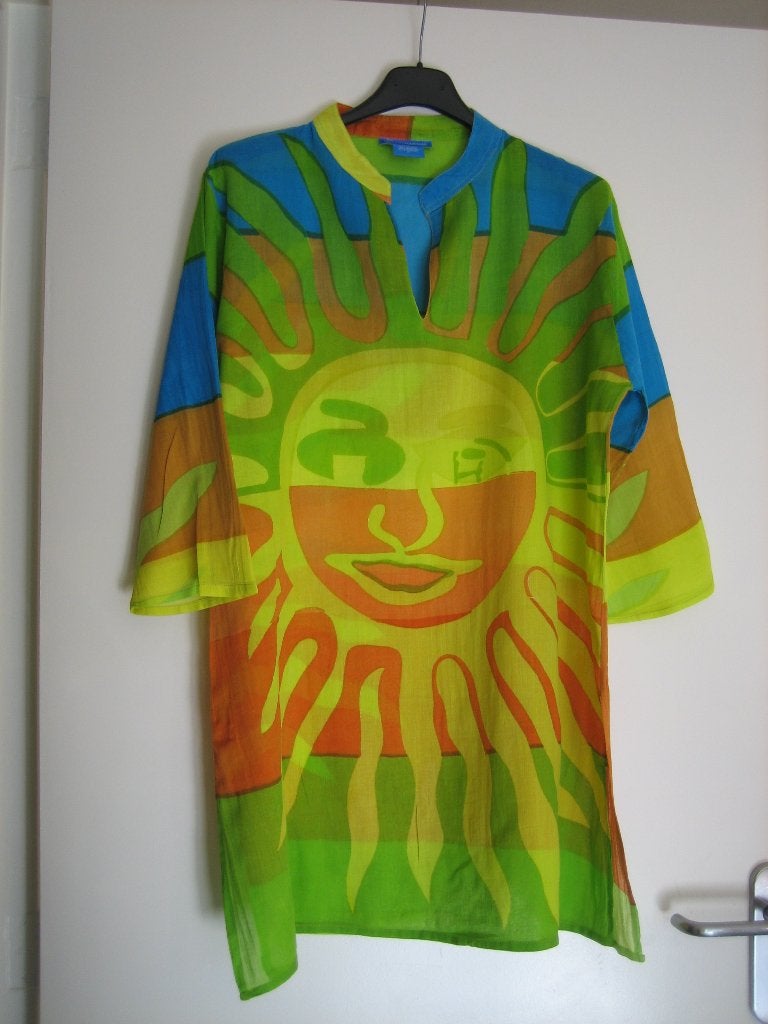Fleurig tuniek- of strandjurkje TRIDAGNA maat M Snazzeys, Maat 38/40 (M), Tridagna, Nieuw, Meerkleurig