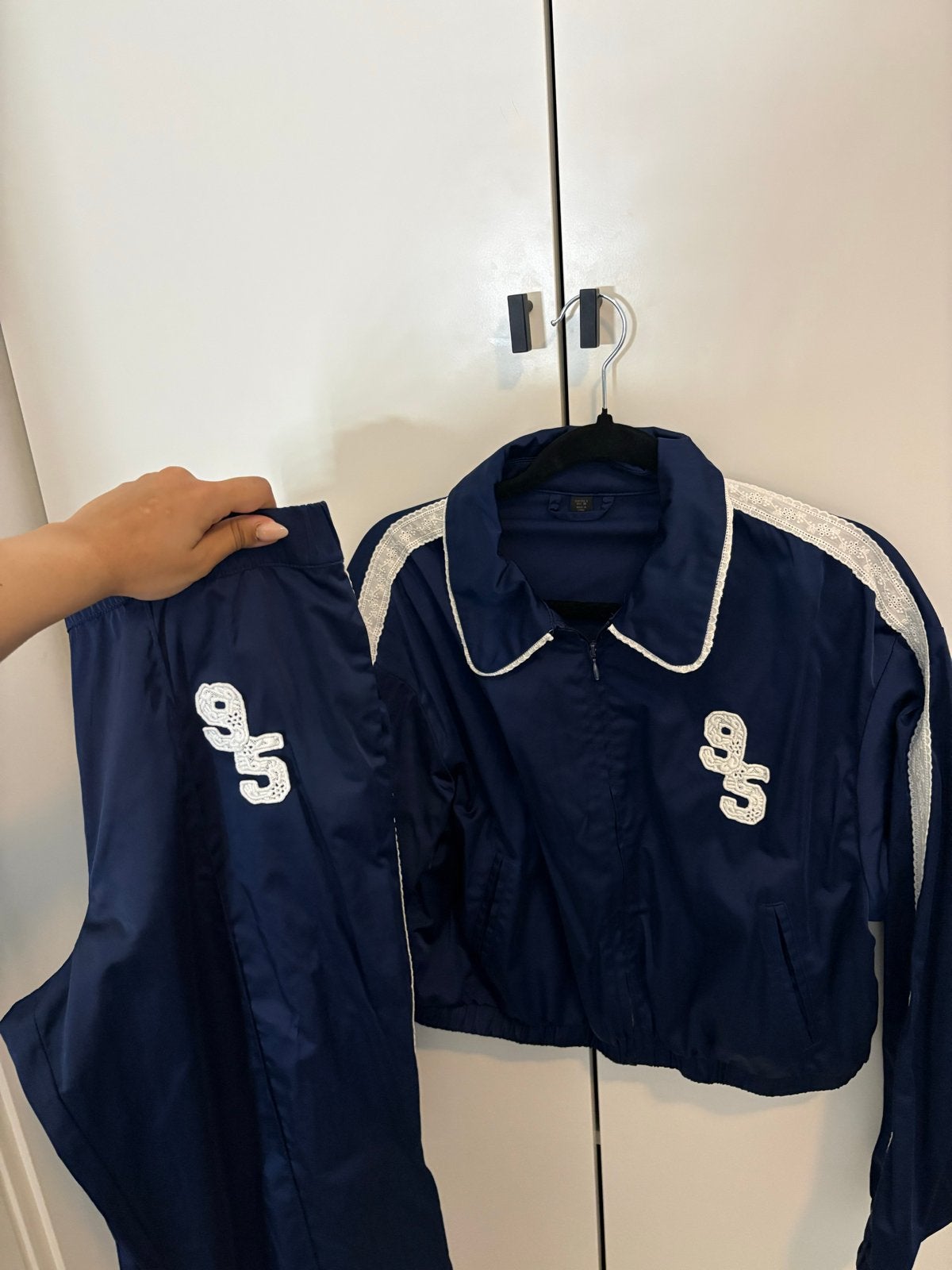Zara set, Kleding | Dames, Broeken en Pantalons, Blauw, Maat 42/44 (L), Ophalen of Verzenden, Zo goed als nieuw