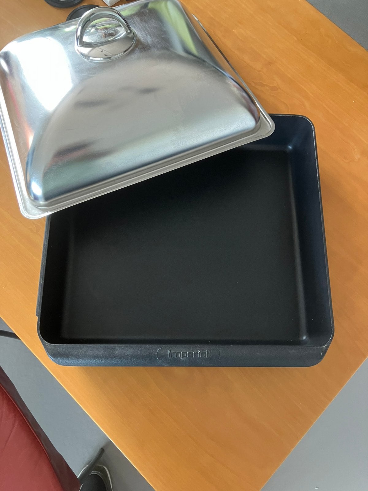 Braadslede Imperial van Miele Medium, Huis en Inrichting, Ophalen, Braadpan, Zo goed als nieuw, Rvs