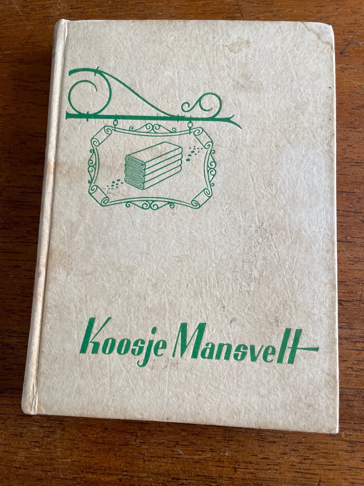 Koosje Mansvelt - Vintage Boek met Persoonlijke Notitie, Ophalen of Verzenden, Gelezen, Nederland