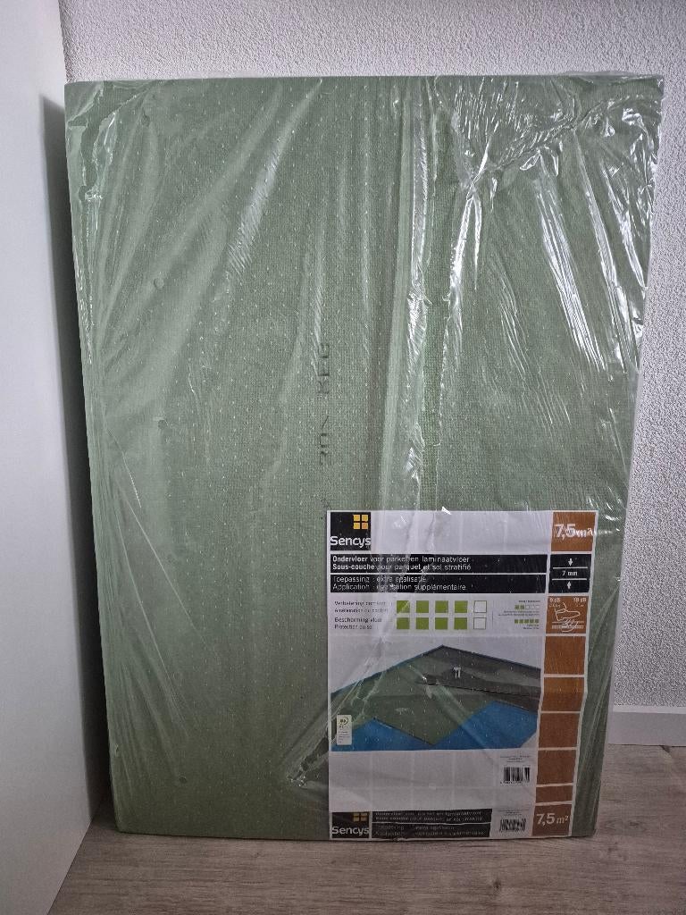 Sencys ondervloerplaten 7 m2, Ophalen, Overige materialen, 30 cm of meer, 50 tot 150 cm