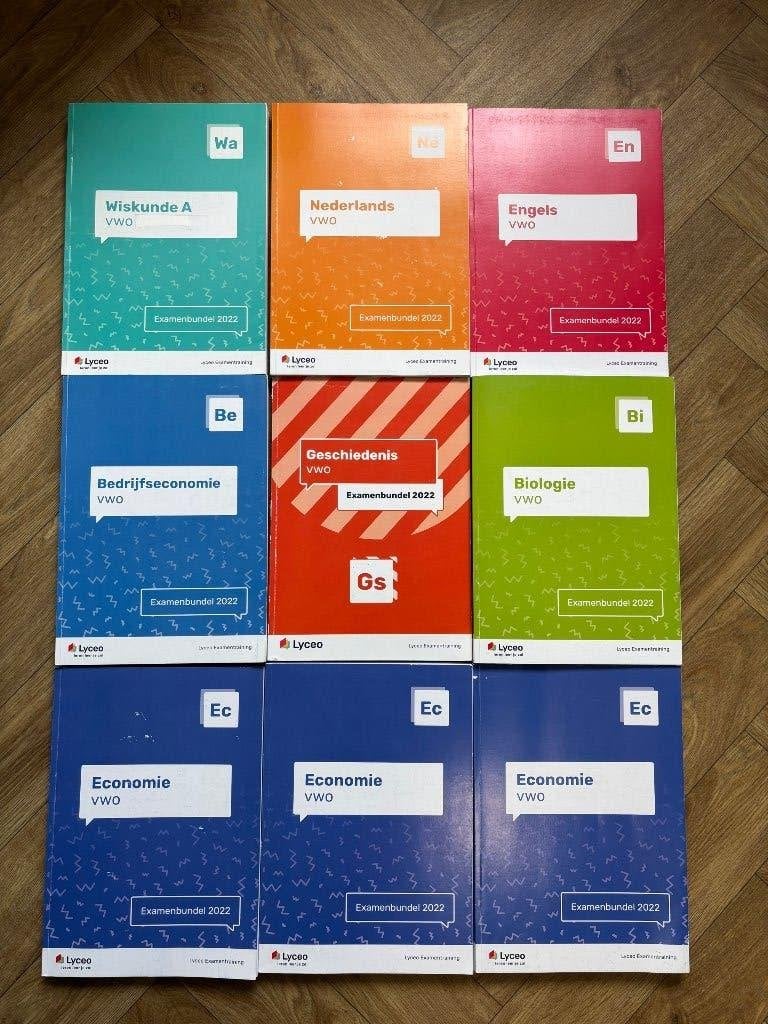 Examenbundels Lyceo VWO, Boeken, Schoolboeken, Ophalen of Verzenden, Zo goed als nieuw, VWO, Lyceo