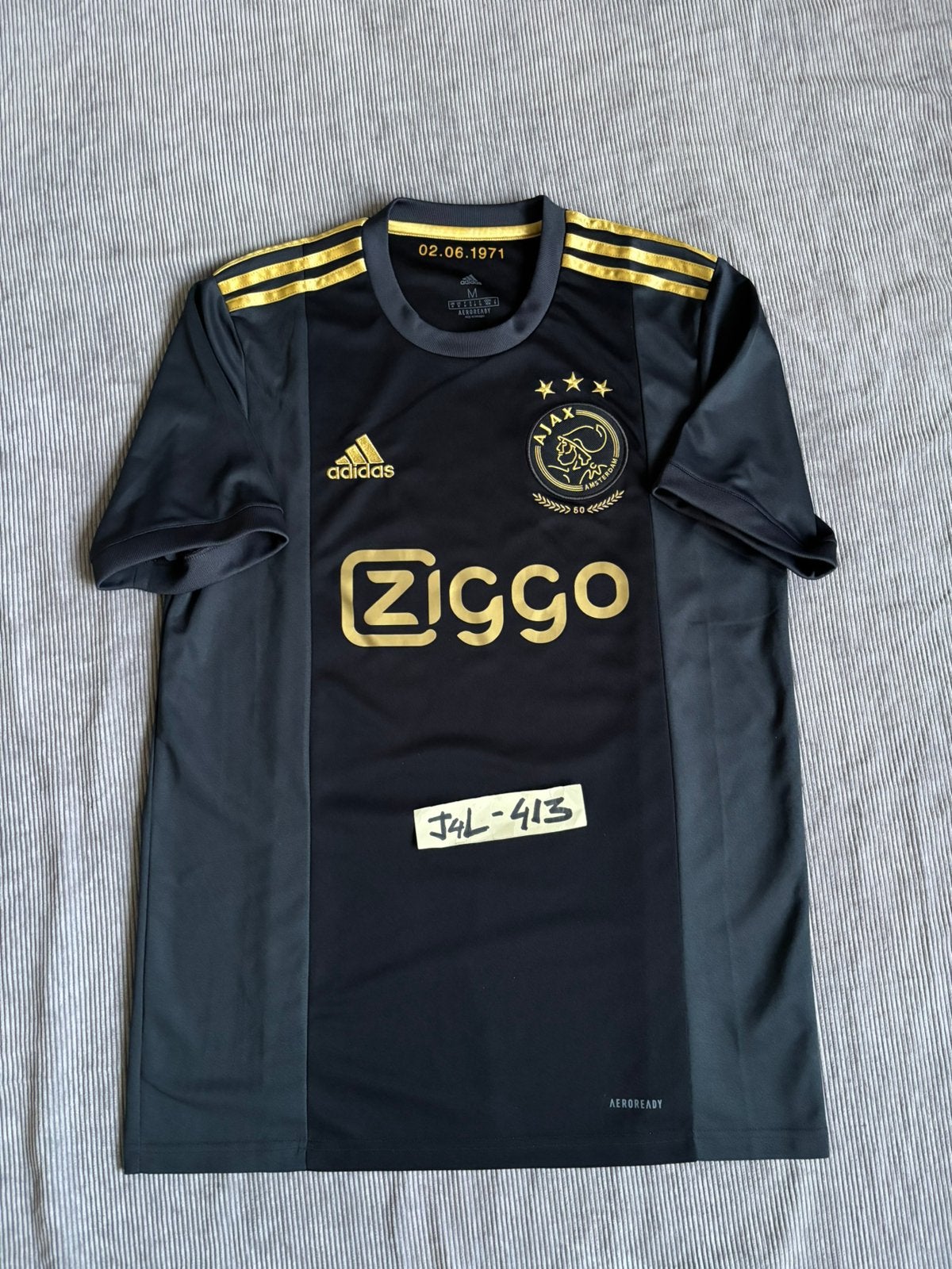 Ajax 3de shirt Adidas 20/21 medium afca fside tdk 34 020, Maat M, Verzenden, Zo goed als nieuw, Shirt