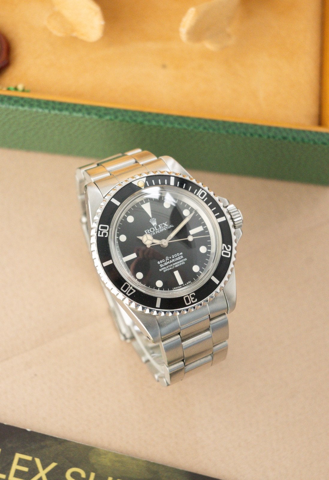 Rolex Submariner 40 Ref. 5512 | Matte Dial, Staal, Polshorloge, Ophalen of Verzenden, Zo goed als nieuw