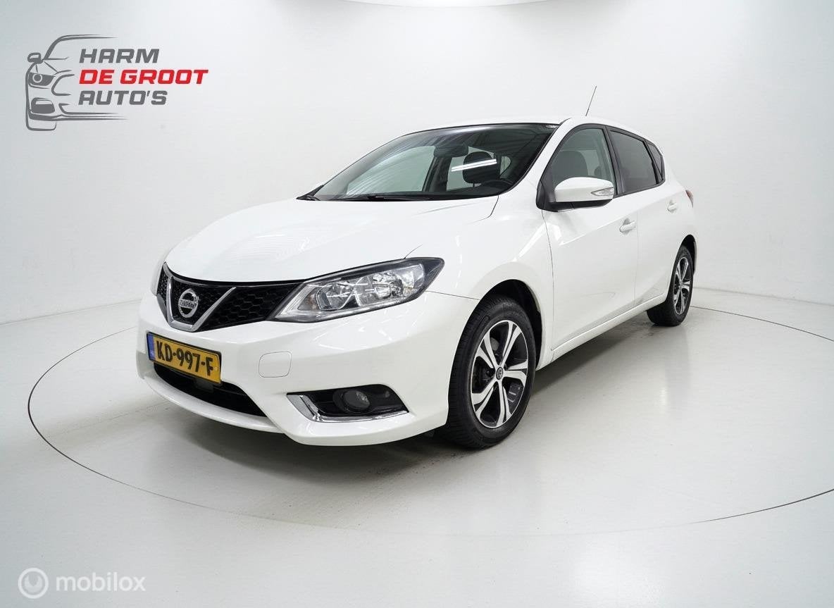 Nissan Pulsar 1.2 DIG-T Acenta/Airco/Cruise/Clima/Keyless, Auto's, Voorwielaandrijving, Euro 5, Gebruikt, 4 cilinders