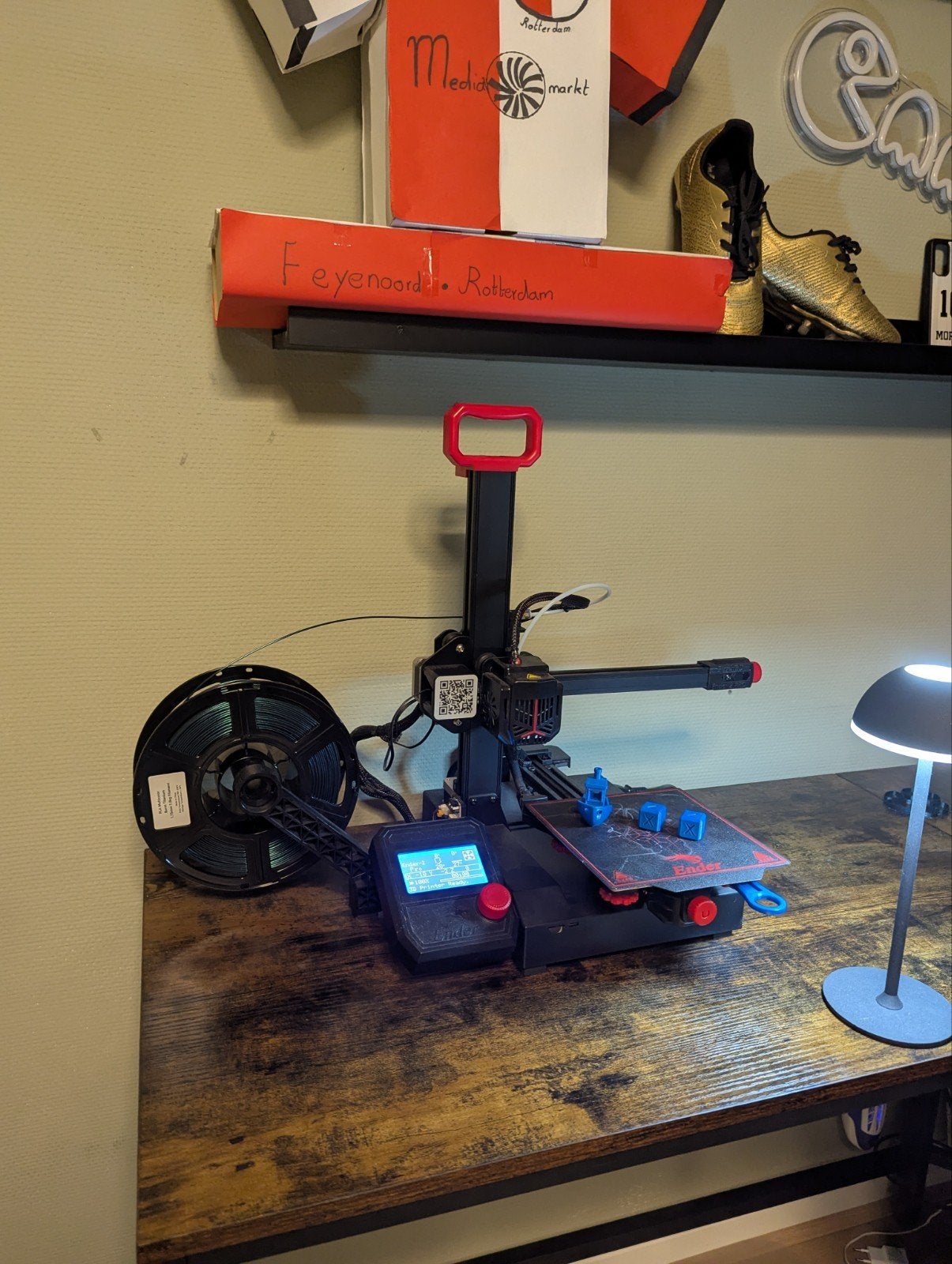 Creality Ender-2 Pro 3D-printer met PLA filament, Computers en Software, Ophalen, Zo goed als nieuw, Filament, Creality