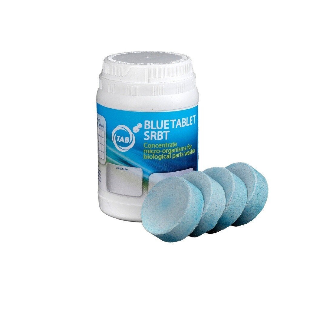 Bluetablet voor biologische ontvetterbak, Verzenden