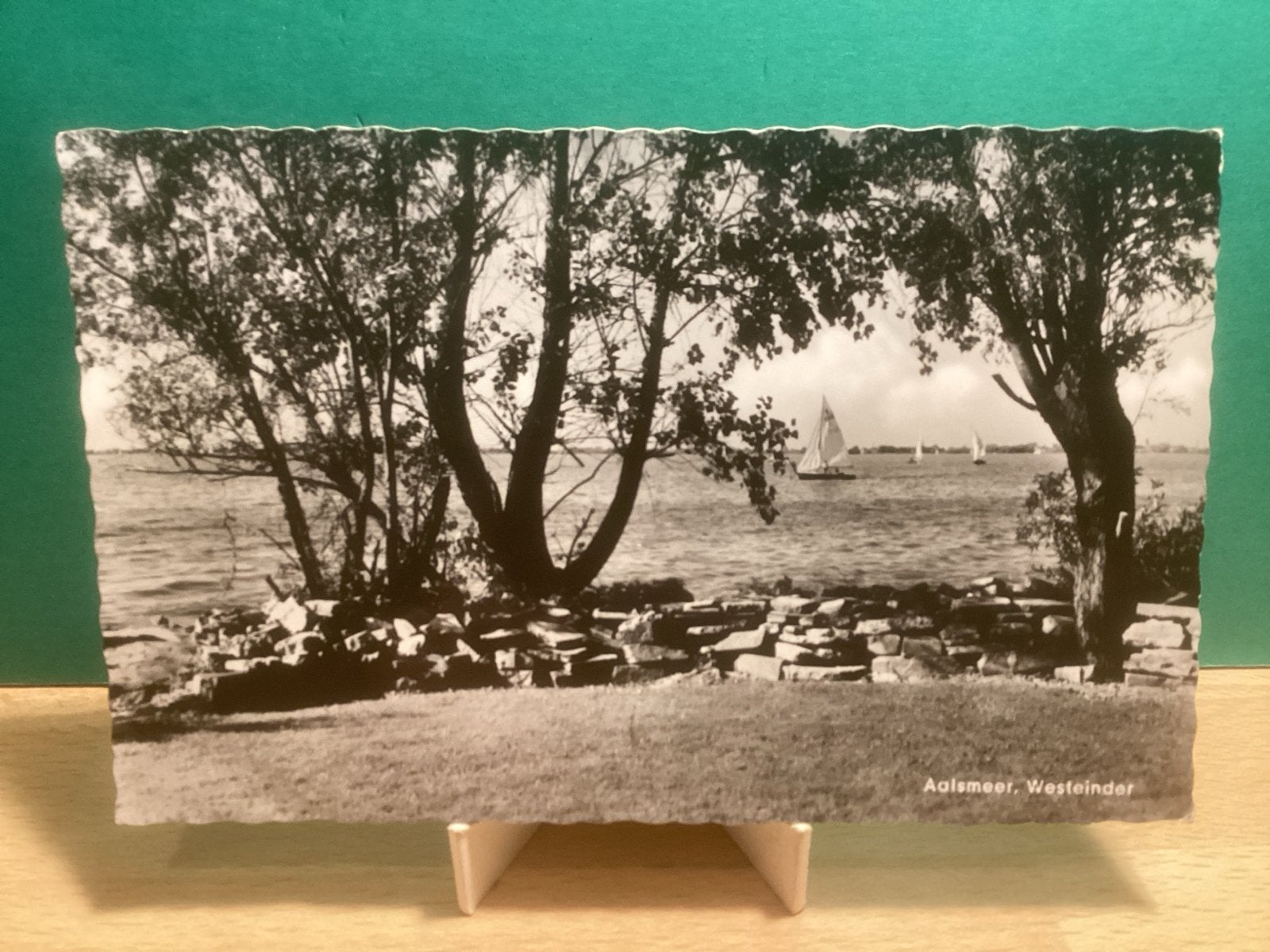 Aalsmeer, Westeinder    249, Ophalen of Verzenden, 1940 tot 1960, Gelopen, Noord-Holland