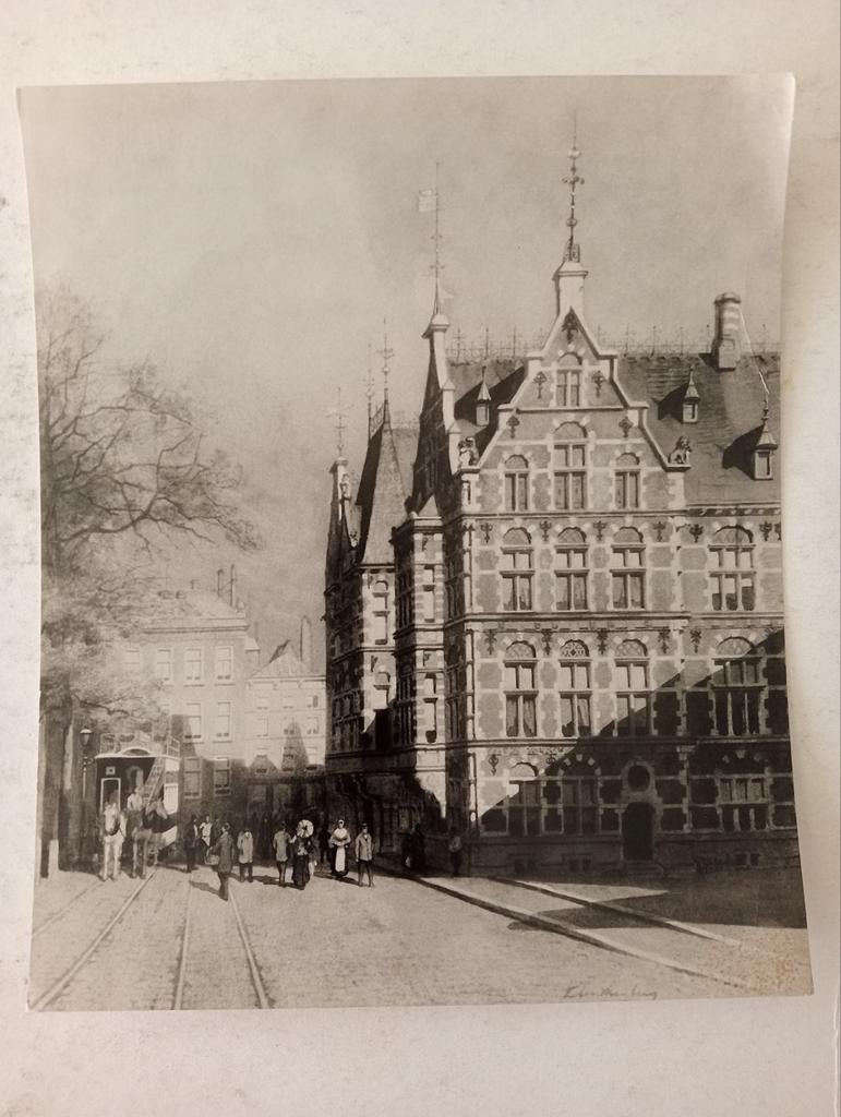 Persfoto Klinkenberg Kunsthandel Pieter Scheen, Ophalen of Verzenden