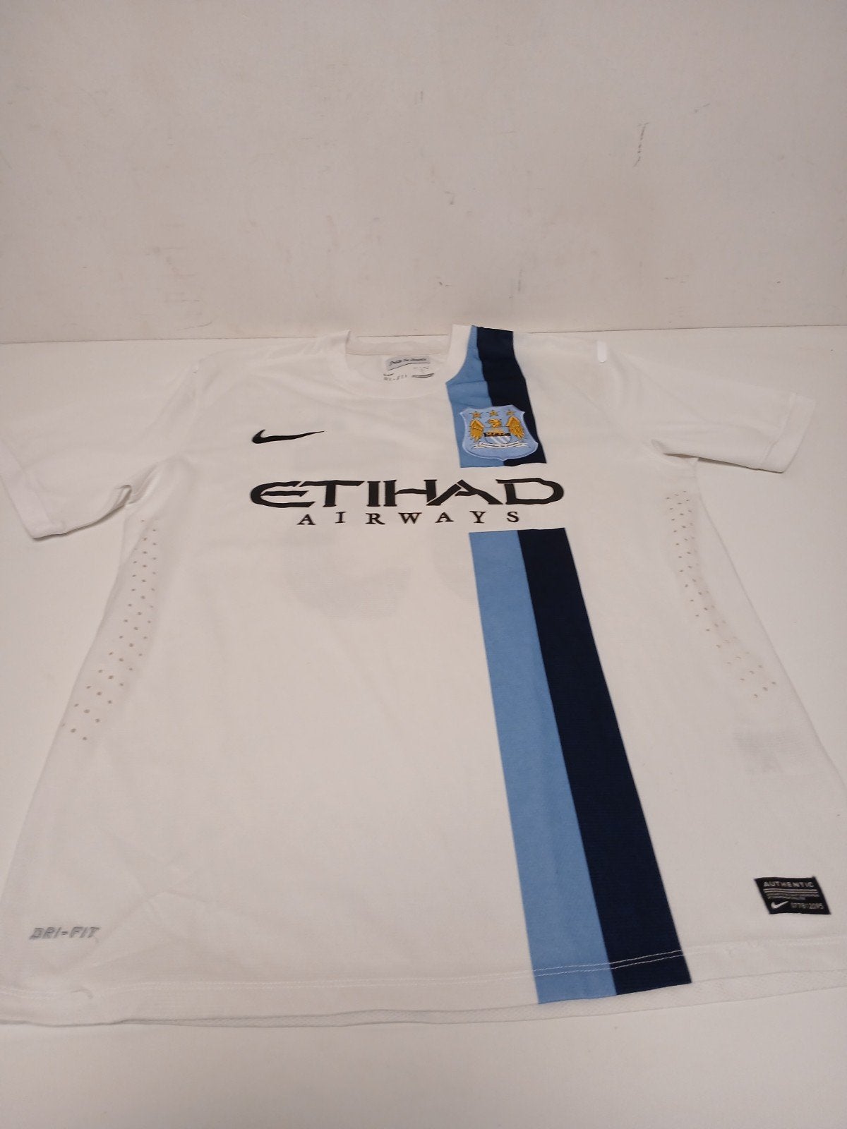 Vintage manchester city 3e shirt 2013-2014 mt. L Jovetic, Verzamelen, Ophalen of Verzenden, Zo goed als nieuw, Shirt