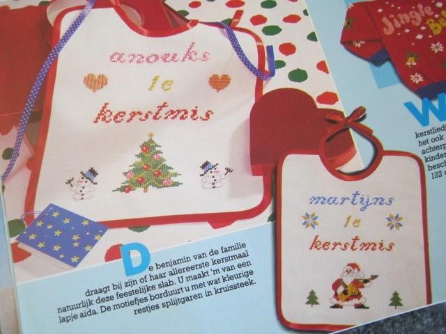 Borduurpatroon  Eerste Kerst Slap  nr 1212 87, Verzenden, Nieuw, Handborduren, Patroon