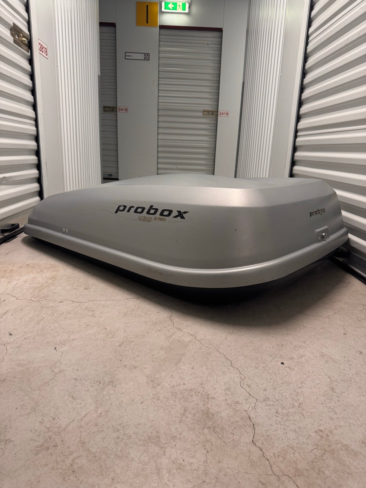 Probox 430 dakkoffer van Hapro - Compleet, Auto diversen, Dakkoffers, Ophalen of Verzenden, Gebruikt