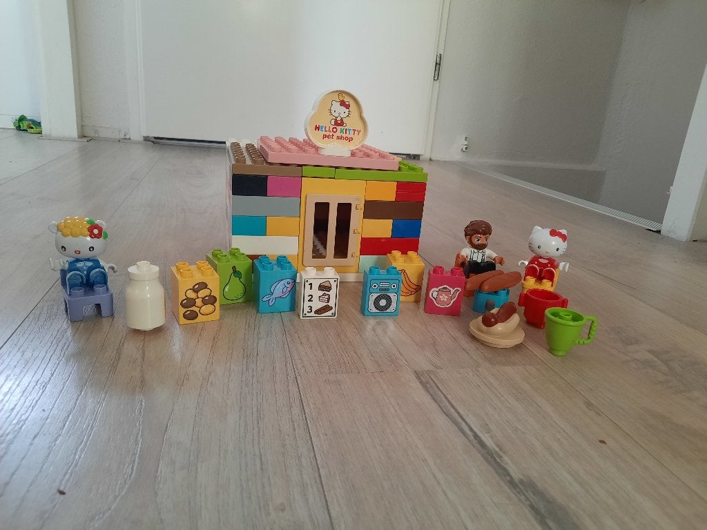 Duplo Hello Kitty cafetaria, Ophalen, Gebruikt, Overige thema's, Duplo
