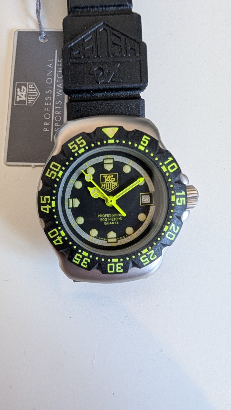 TAG Heuer Formula 1 Ref. WA1416 – ONGEDRAGEN – Full Set, Ophalen of Verzenden, Staal, Overige merken, 1960 of later