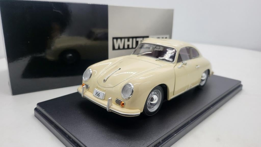Porsche 356, hellbeige, 1959, Hobby en Vrije tijd, Modelauto's | 1:24, Nieuw, Auto, Overige merken, Ophalen of Verzenden