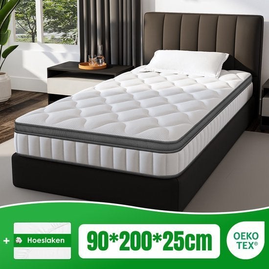 Matras., Huis en Inrichting, Ophalen, 90 cm, Eenpersoons, Nieuw