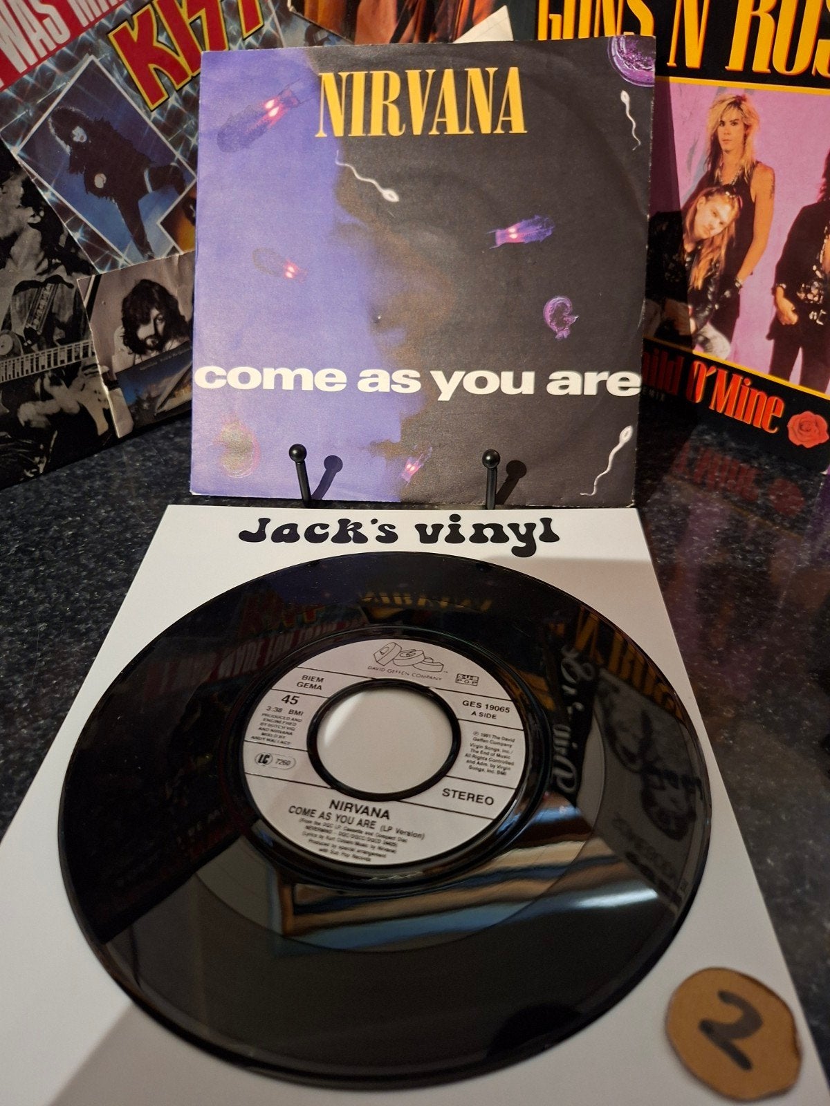 Nirvana - Come As You Are 7 inch single  1992, Cd's en Dvd's, 7 inch, Alternative, Ophalen of Verzenden, Zo goed als nieuw