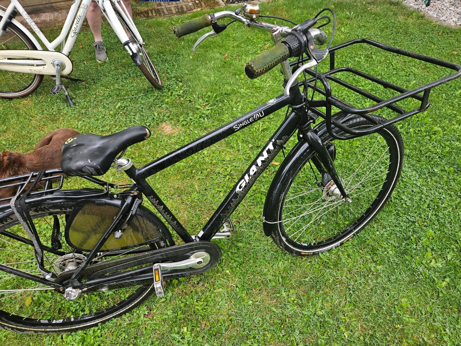 Gebruikte Giant Single4u fiets met voordrager, Ophalen, Gebruikt, Versnellingen, Giant