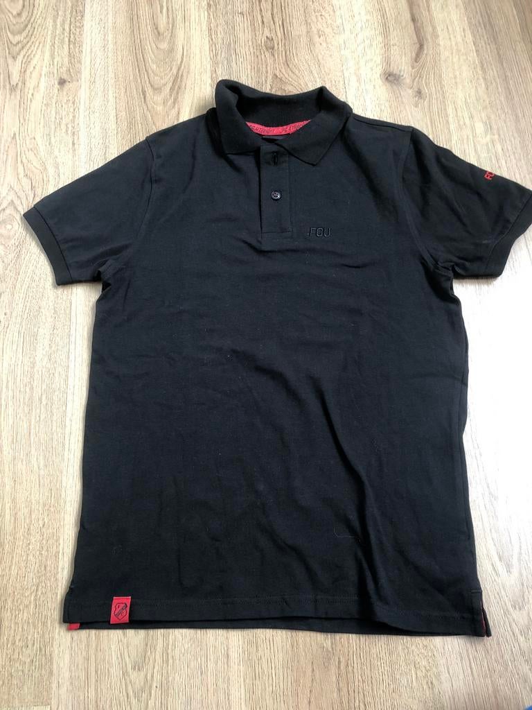 Fc Utrecht zwarte polo s, Kleding | Heren, Polo's, Ophalen of Verzenden, Zo goed als nieuw, X, Maat 46 (S) of kleiner