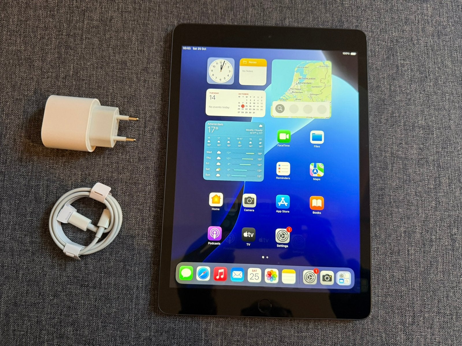 iPad 8e Gen wifi 32GB-2020(zoals nieuw), Computers en Software, Apple iPads, 32 GB, Apple iPad, Zo goed als nieuw, Ophalen