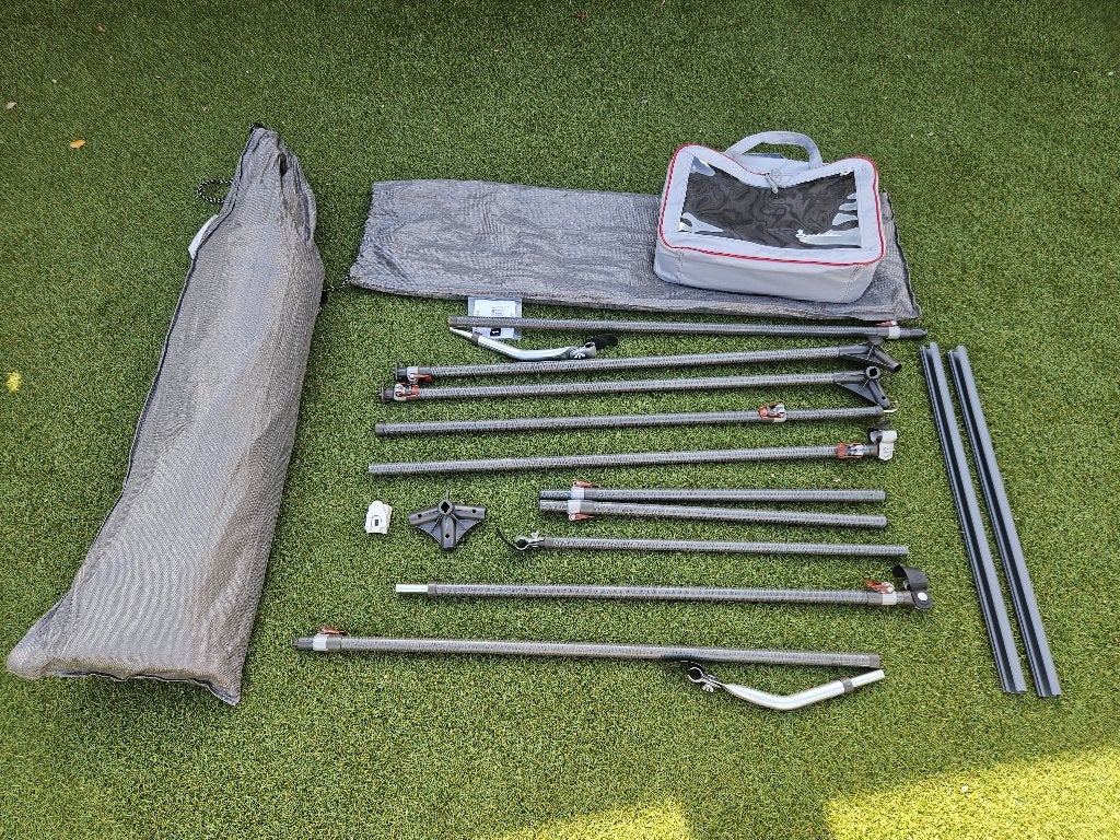 Nieuwstaat Annex Isabella Grey 250 (CarbonX) + binnentent, Ophalen, Zo goed als nieuw, Isabella