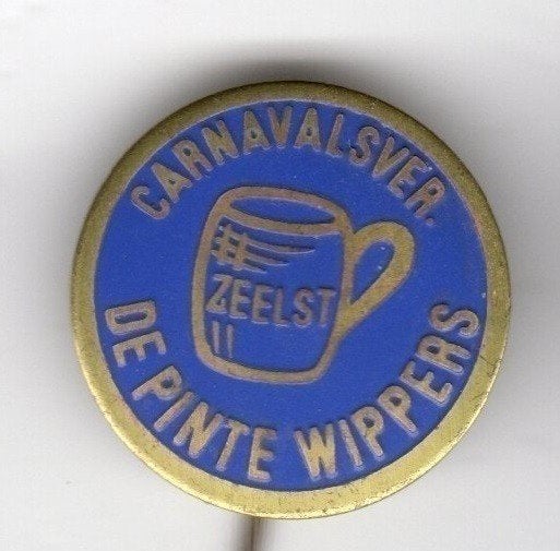 Speldje CARNAVALSVERENIGING DE PINTEWIPPERS ZEELST (A3), Ophalen of Verzenden, Gebruikt, Overige onderwerpen
