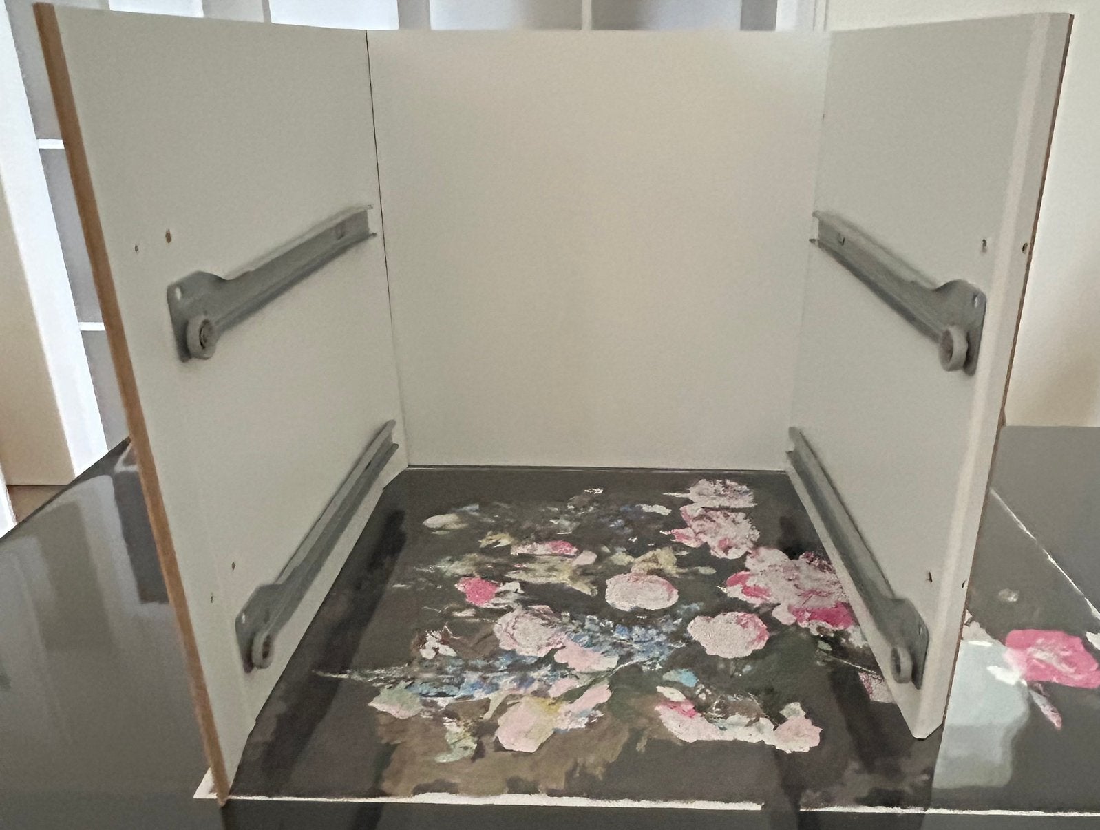 Kallax inzet zonder laden, Ophalen, Minder dan 50 cm, Gebruikt, 1 of 2 laden