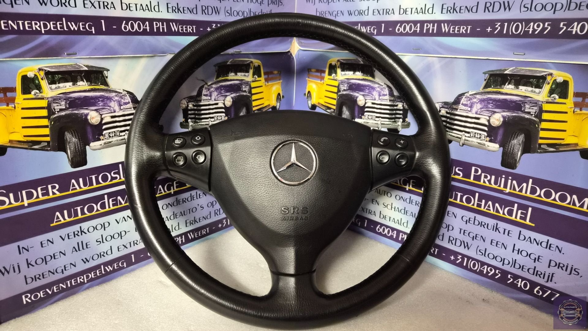 Mercedes-Benz A (W169) Stuurwiel+airbag A1694600503, Gebruikt, Mercedes-Benz AG, Mercedes-Benz, Ophalen of Verzenden