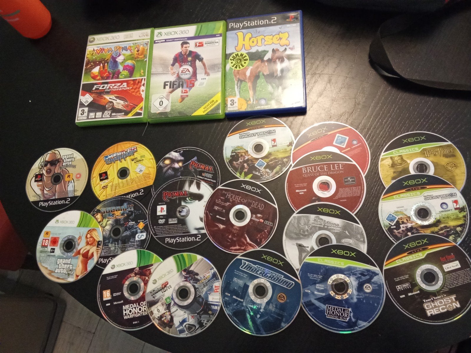 Te koop Xbox en PlayStation games, Ophalen
