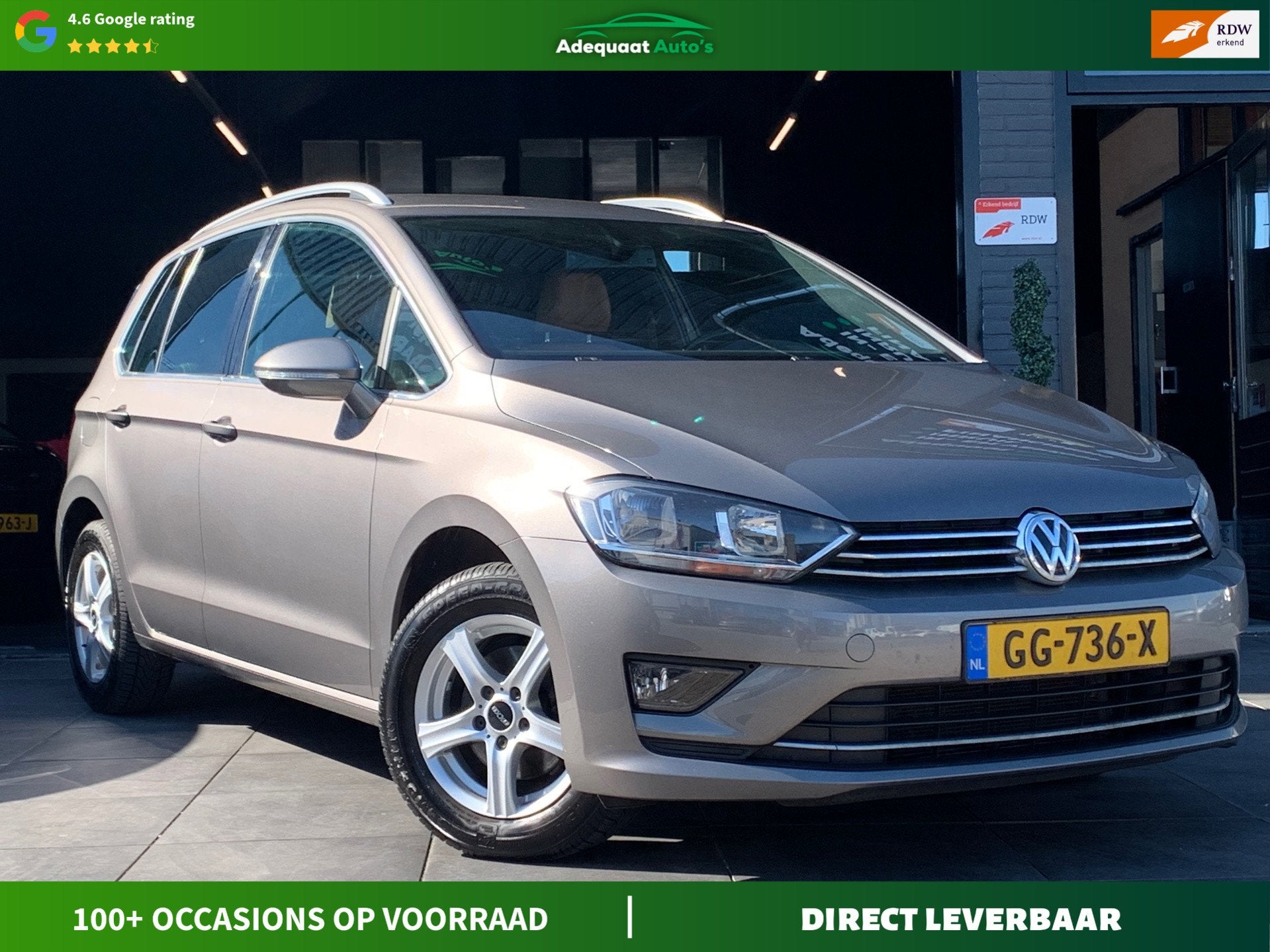 Volkswagen Golf Sportsvan 1.2 TSI Business Edition|1eEIG|NAP, Gebruikt, 4 cilinders, Met garantie (alle), Bedrijf