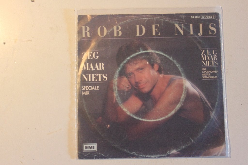 700a - rob de nijs--a--zeg maar niets--b--zeg maar niets (li, Ophalen of Verzenden, Gebruikt, Nederlandstalig