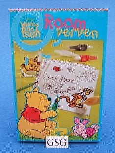 Winnie de Pooh raam verven nr. 040052-04, Ophalen, Nieuw