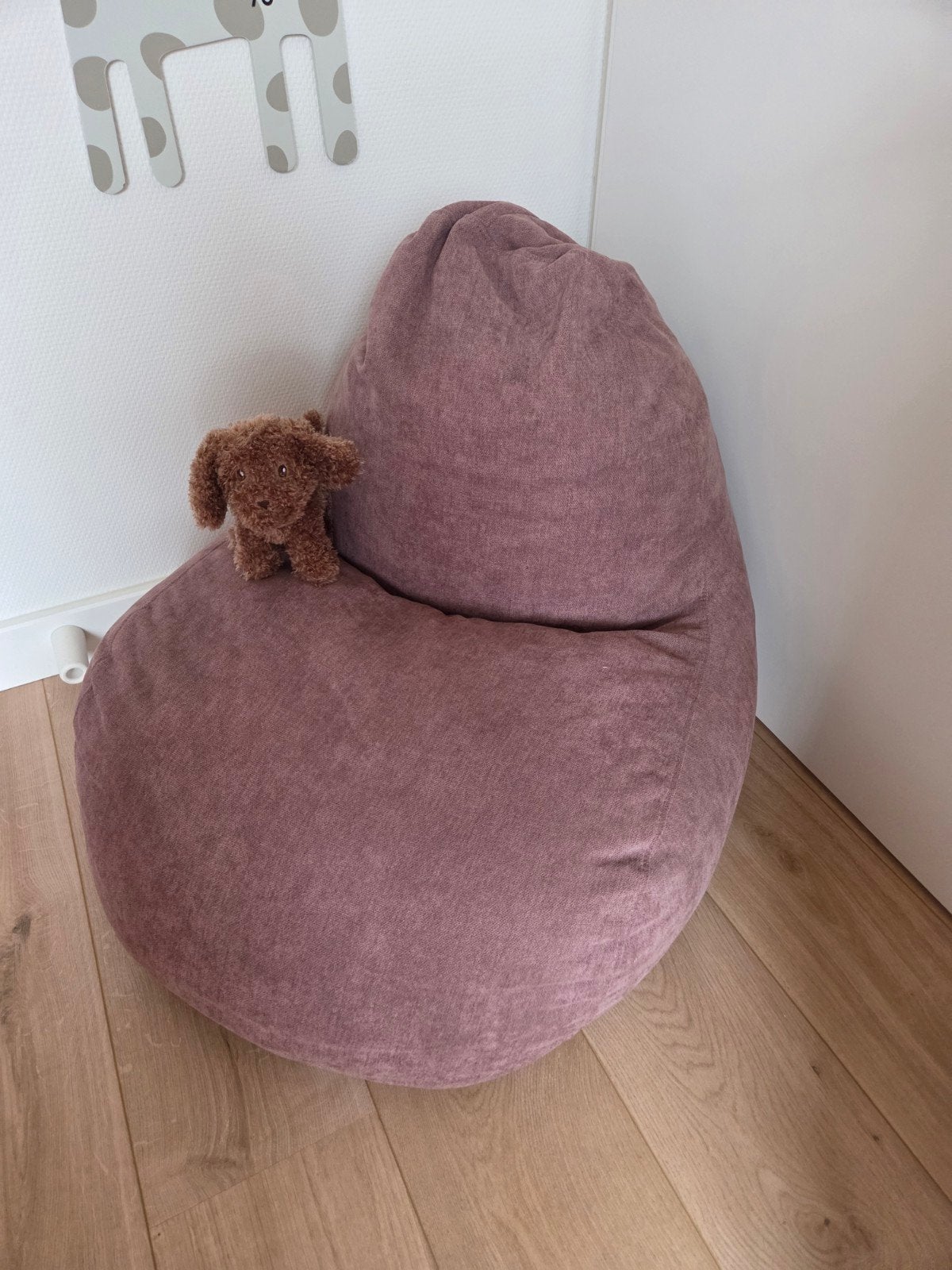 Lekker zitkussen - Zo goed als nieuw, Huis en Inrichting, Zitzakken, Ophalen of Verzenden, Zo goed als nieuw, Paars, Zitzak