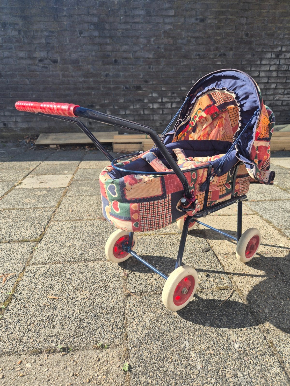 Vintage Poppenwagen - Kleurrijk en Charmant, Ophalen, Gebruikt, Kinderwagen, Overige merken