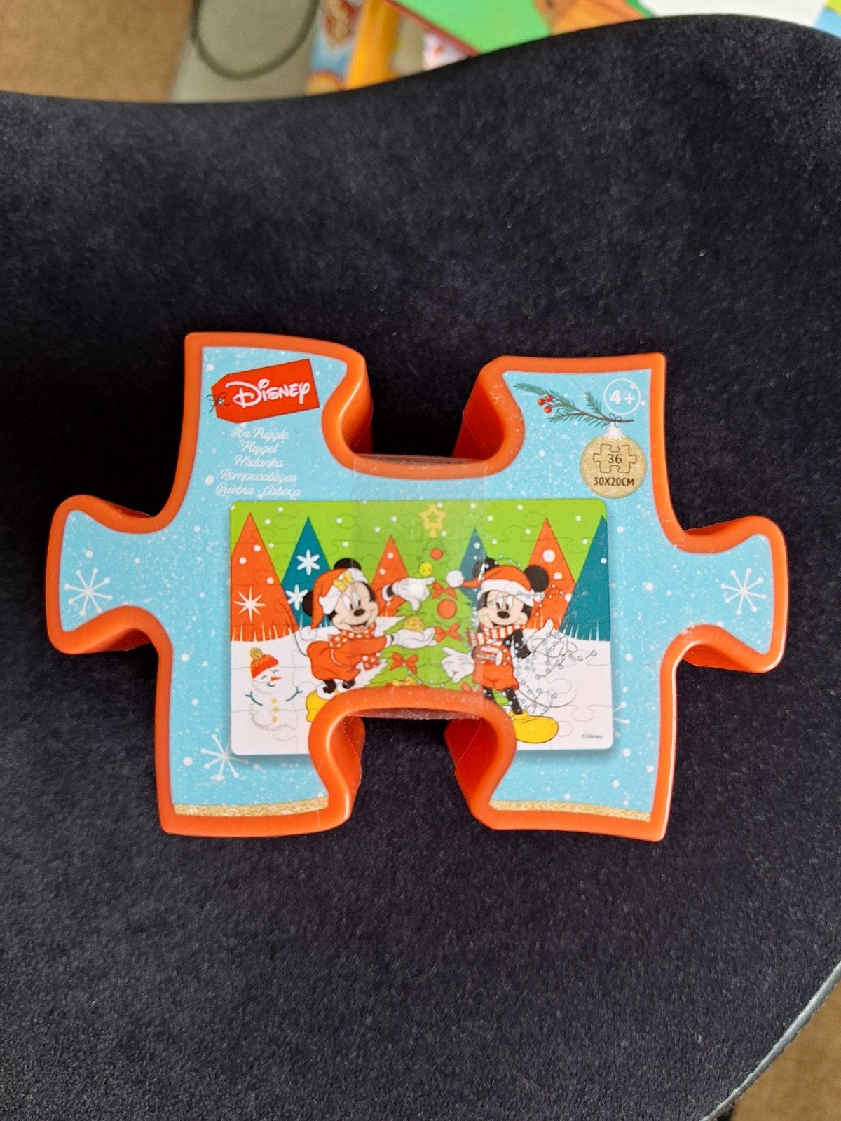 Disney kerst puzzel  4+, Ophalen, Meer dan 50 stukjes