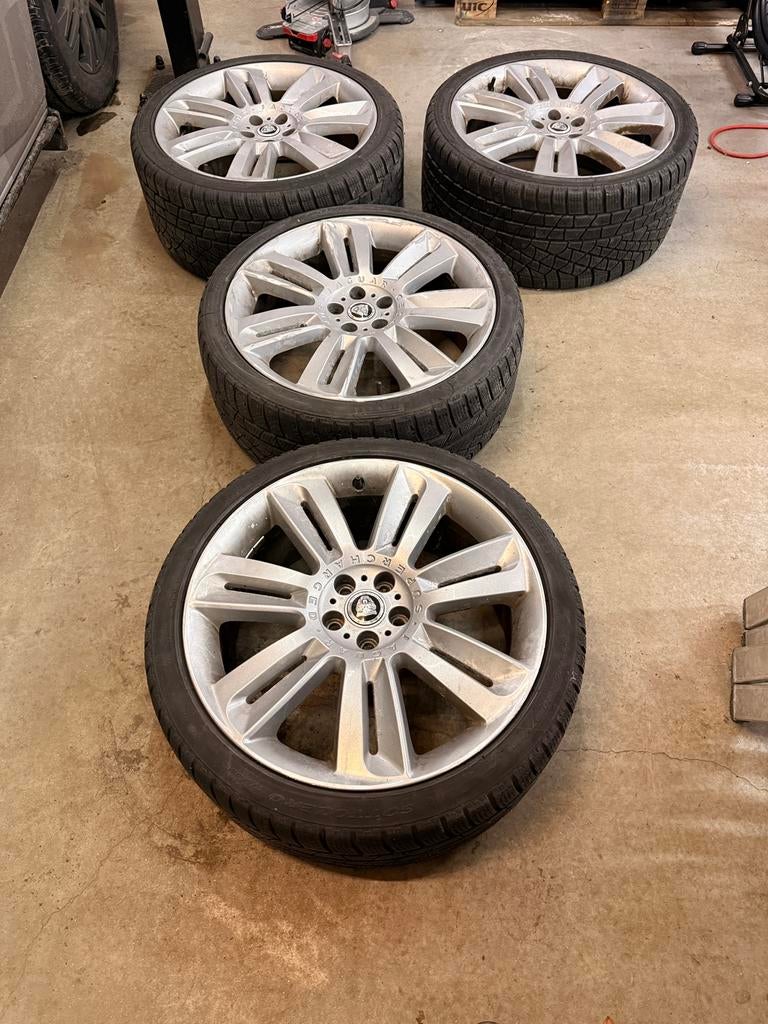 Jaguar XFR Nevis velgen 20 inch origineel, Auto-onderdelen, Banden en Velgen, Ophalen, Gebruikt, 255 mm, Velg(en)