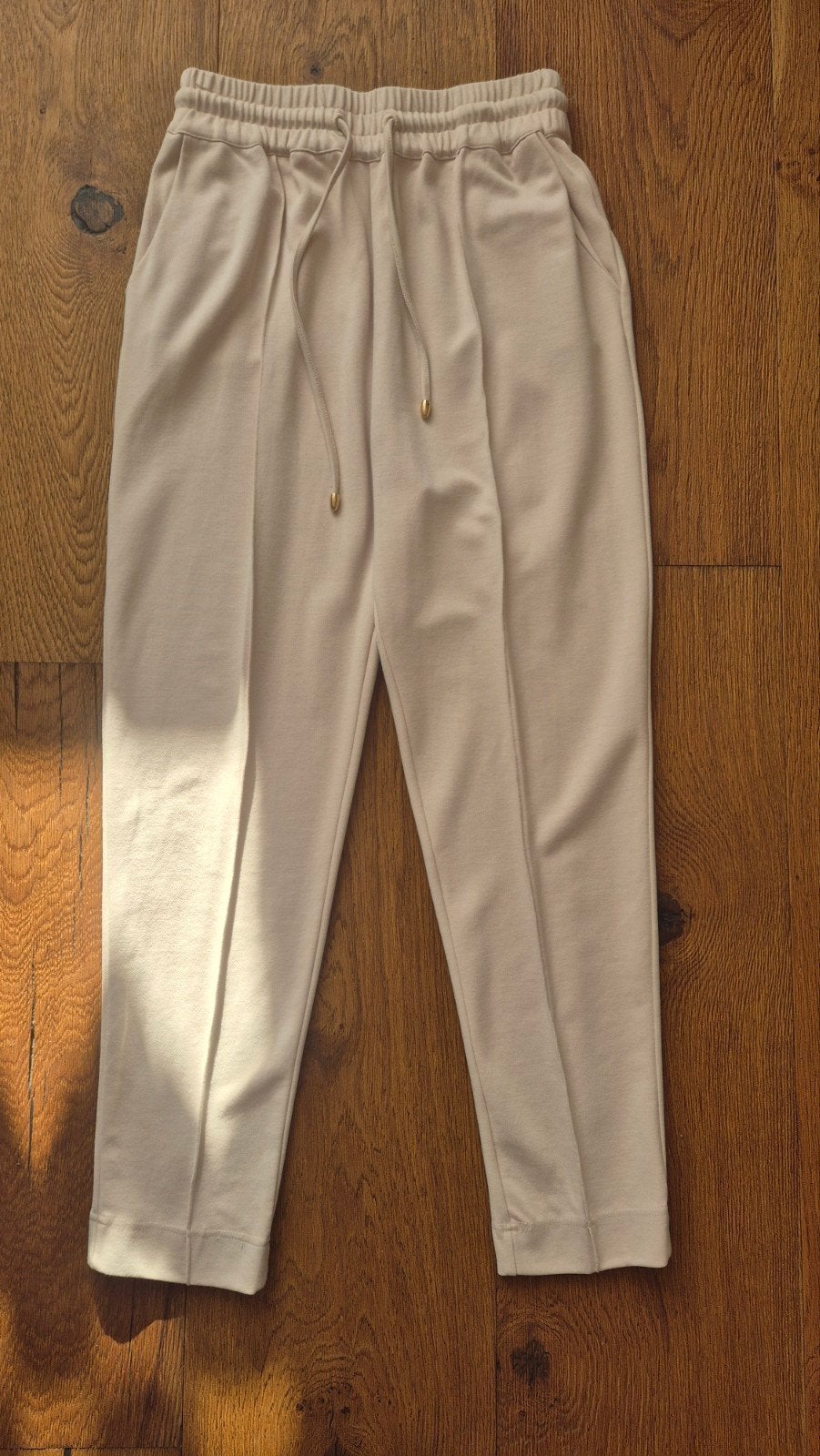 Josh V broek/ joggerbroek M, Maat 38/40 (M), Beige, Ophalen of Verzenden, Zo goed als nieuw