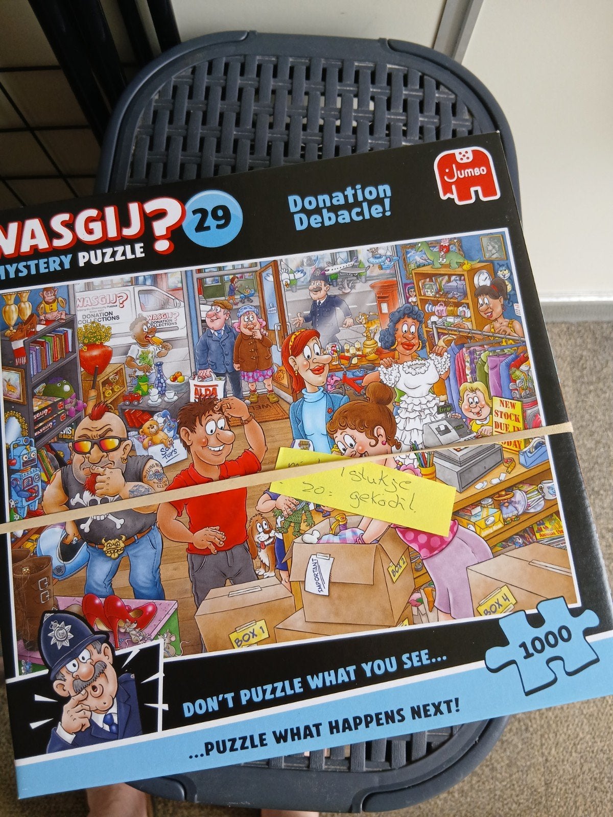 Wasgy  puzzels, Ophalen, 500 t/m 1500 stukjes, Gebruikt, Legpuzzel